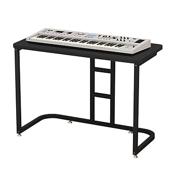Amazon | 電子ピアノ 台 木製 電子ピアノスタンド ピアノ台